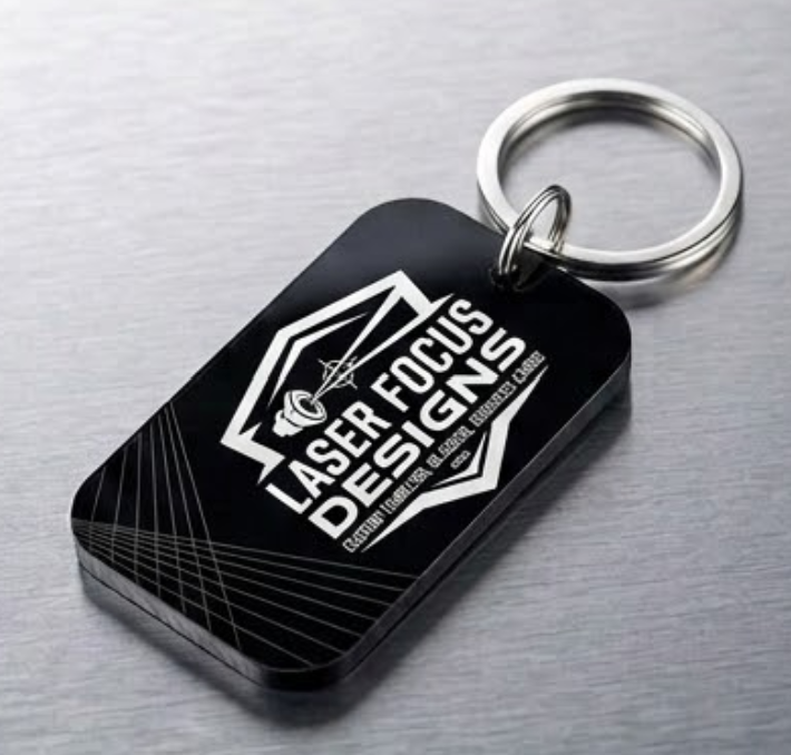 Precision Laser Cut Acrylic Keychains